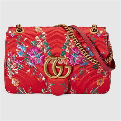 gucci gg floral bag|gucci floral bag price.